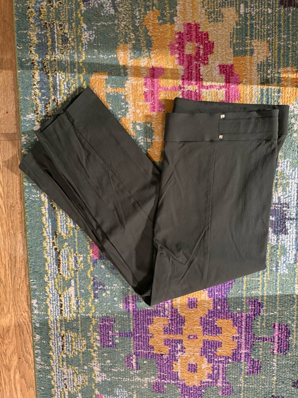 Olive Green Ankle Pants